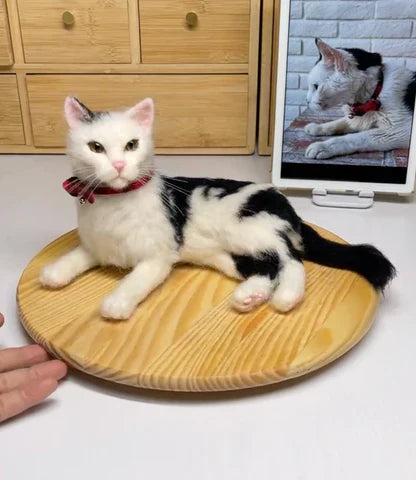 Preserving a Lifelong Bond: Creating a Wool Felting Portrait for Max