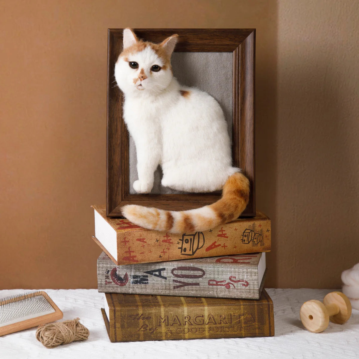 Framed Pet Portrait-Cat